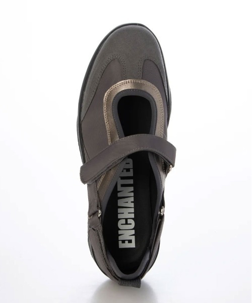 enchanted(エンチャンテッド)の「メリージェーンスニーカー(スニーカー・レディース・グレー/アイボリー/ブラック・23/22.5/25/24/23.5/24.5)」の6枚目の写真