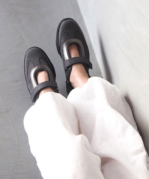 enchanted(エンチャンテッド)の「メリージェーンスニーカー(スニーカー・レディース・グレー/アイボリー/ブラック・23/22.5/25/24/23.5/24.5)」の19枚目の写真