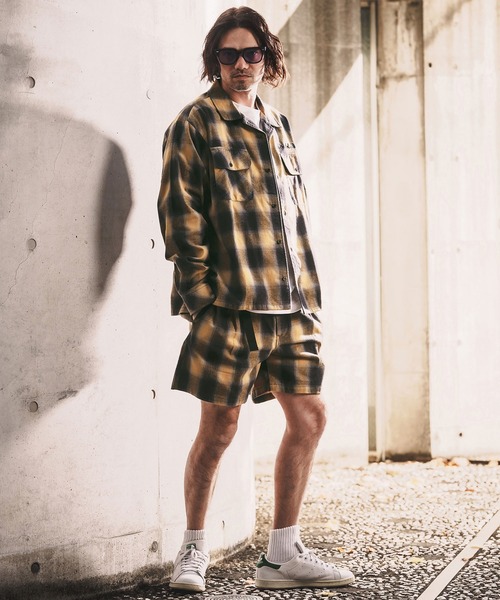 WONDER WALL MOTEL(ワンダーウォールモーテル)の「mp14451-FADED SWEAT TAPERED PANTS ショートパンツ(26SSPT008)(その他パンツ・メンズ・ブラック/マスタード/ブルー・XL/L/M/S)」の7枚目の写真