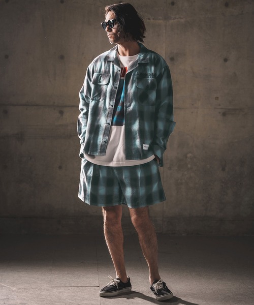 WONDER WALL MOTEL(ワンダーウォールモーテル)の「mp14451-FADED SWEAT TAPERED PANTS ショートパンツ(26SSPT008)(その他パンツ・メンズ・ブラック/マスタード/ブルー・XL/L/M/S)」の13枚目の写真