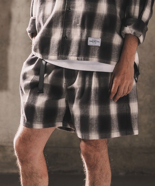 WONDER WALL MOTEL(ワンダーウォールモーテル)の「mp14451-FADED SWEAT TAPERED PANTS ショートパンツ(26SSPT008)(その他パンツ・メンズ・ブラック/マスタード/ブルー・XL/L/M/S)」の14枚目の写真