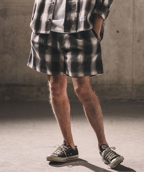 WONDER WALL MOTEL(ワンダーウォールモーテル)の「mp14451-FADED SWEAT TAPERED PANTS ショートパンツ(26SSPT008)(その他パンツ・メンズ・ブラック/マスタード/ブルー・XL/L/M/S)」の15枚目の写真