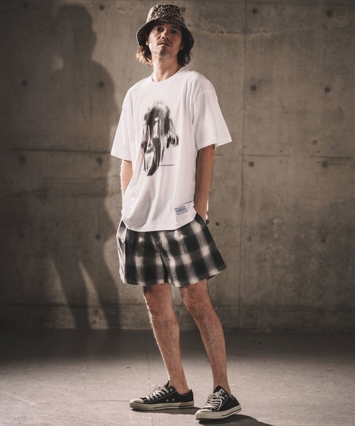 WONDER WALL MOTEL(ワンダーウォールモーテル)の「mp14451-FADED SWEAT TAPERED PANTS ショートパンツ(26SSPT008)(その他パンツ・メンズ・ブラック/マスタード/ブルー・XL/L/M/S)」の17枚目の写真