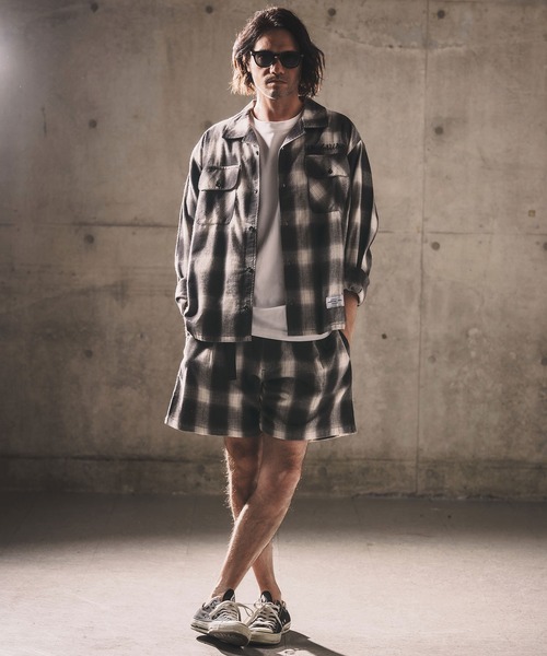 WONDER WALL MOTEL(ワンダーウォールモーテル)の「mp14451-FADED SWEAT TAPERED PANTS ショートパンツ(26SSPT008)(その他パンツ・メンズ・ブラック/マスタード/ブルー・XL/L/M/S)」の18枚目の写真