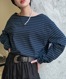 PAGEBOY | ルーズネックロンＴ(Tシャツ/カットソー)