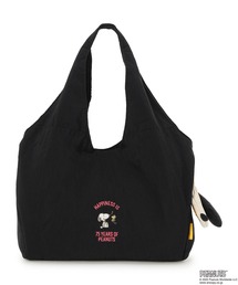 CROSSPLUS ONLINE（クロスプラスオンライン）の「【スヌーピー】ポーチチャーム付きトートバック（トートバッグ）」