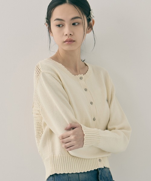 tanakadaisuke（タナカダイスケ）の「【tanakadaisuke/タナカダイスケ】crystal hair clip right/クリスタルヘアクリップ/右側用（バレッタ/ヘアクリップ・レディース・シルバー・FREE）」の14枚目の写真