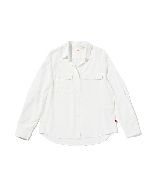 Levi's(リーバイス)の「Levi's/リーバイス エレイン ユーティリティシャツ(シャツ/ブラウス・レディース・ホワイト・M/S/XS)」の3枚目の写真