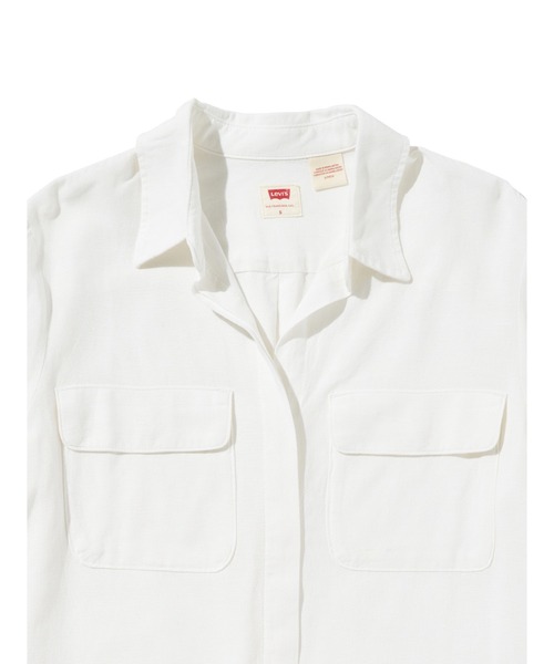 Levi's(リーバイス)の「Levi's/リーバイス エレイン ユーティリティシャツ(シャツ/ブラウス・レディース・ホワイト・M/S/XS)」の5枚目の写真
