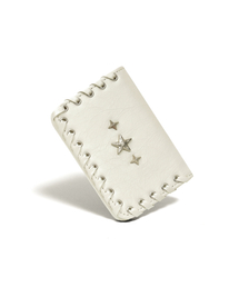 LEMASQUE（ルマスク）の「バインフォトスロットウェスタン名刺カード財布クラックホワイト（札入れ/マネークリップ）」