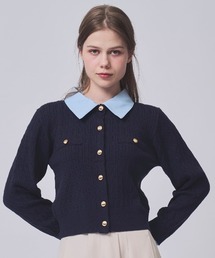 SWINGLE | レイヤードケーブルニットカーディガン(カーディガン/ボレロ)