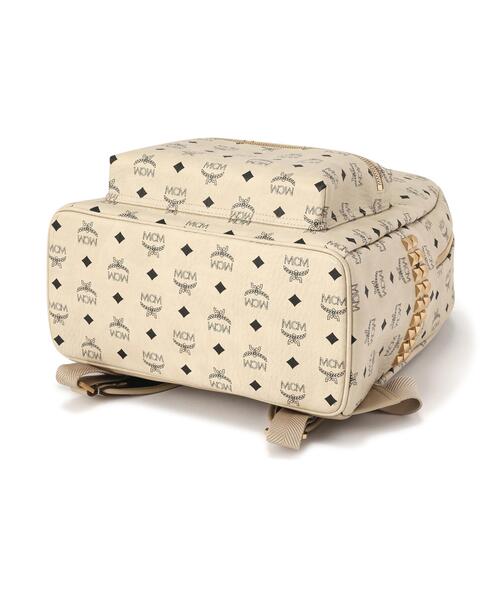 MCM（エムシーエム）の「MCM/エムシーエム/Stark SideStuds Backpack MED（バックパック/リュック・レディース・ベージュ・M）」の10枚目の写真