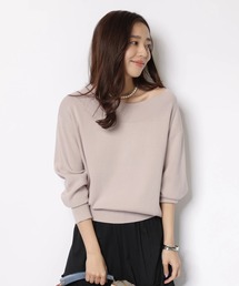 JUSGLITTY｜ジャスグリッティーのニット/セーター（オフショルダー