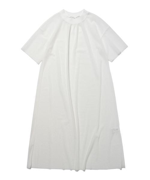 Ray BEAMS(レイビームス)の「【予約】Ray BEAMS / ドット チュール シアー ワンピース(ワンピース・レディース・ホワイト/ブラック・ONE SIZE)」の3枚目の写真