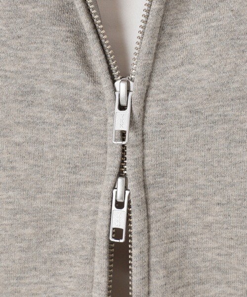 Spick & Span（スピックアンドスパン）の「La Hutte / ラ ユット 別注ジップフーディ*（パーカー・レディース・グレー/アイボリー/レッド・FREE）」の14枚目の写真