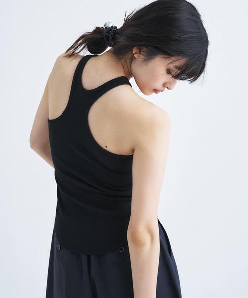 CODE A（コードエー）の「【Re】design cut tank（タンクトップ・レディース・ホワイト/ブラック・00）」の12枚目の写真