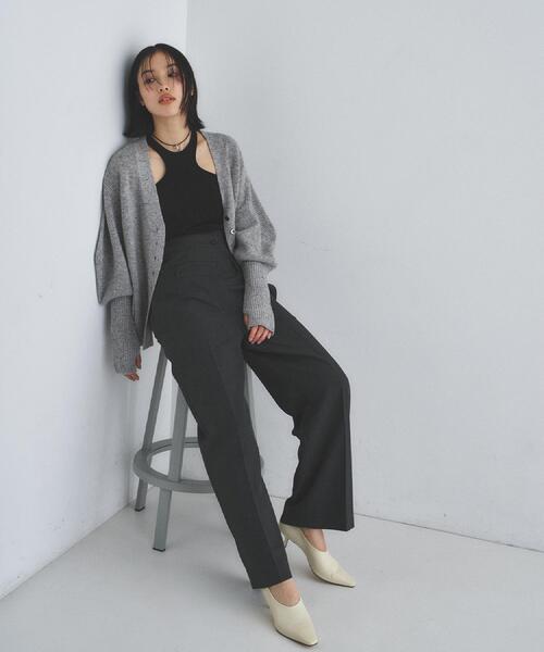 CODE A（コードエー）の「【Re】design cut tank（タンクトップ・レディース・ホワイト/ブラック・00）」の10枚目の写真