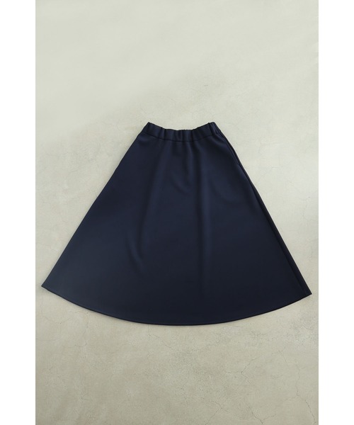 cawaii(カワイイ)の「日常に馴染むエレガント。フレアラインミディアムスカート(スカート・レディース・ネイビー/アイボリー・L~LL/S~M)」の20枚目の写真