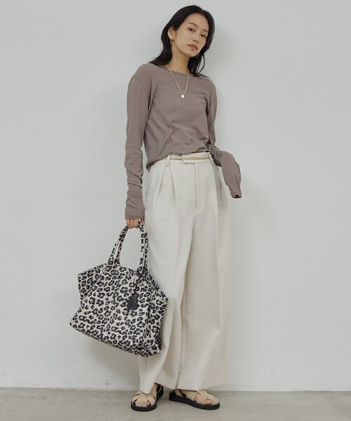 GALLARDAGALANTE（ガリャルダガランテ）の「【2.718】プリントトート（トートバッグ・レディース・ブラック・FREE）」の7枚目の写真