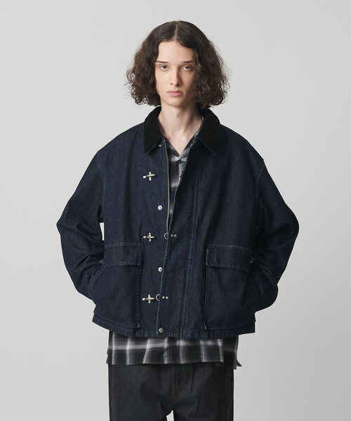 デニム ファイヤーマン ジャケット（ブルゾン）｜MONKEY TIME