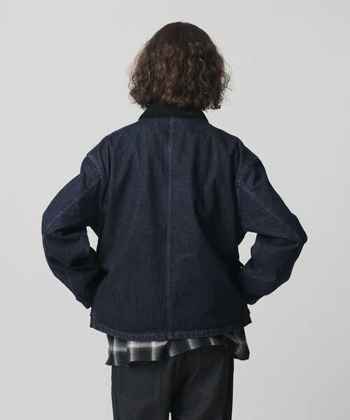 MONKEY TIME（モンキータイム）の「デニム ファイヤーマン ジャケット（ブルゾン・メンズ・ブラック/ネイビー/オフホワイト・XL/L/M/S）」の18枚目の写真