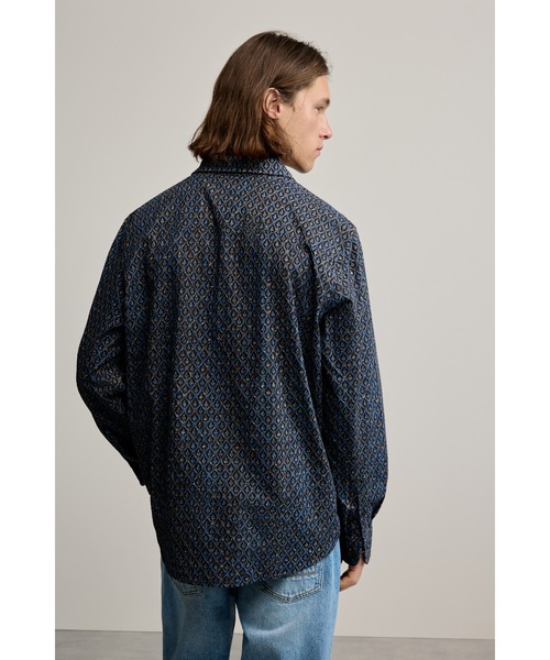 Desigual(デシグアル)の「エスニックチェック シャツ / 100%コットン(シャツ/ブラウス・メンズ・ブルー・XL/L/M/S)」の3枚目の写真