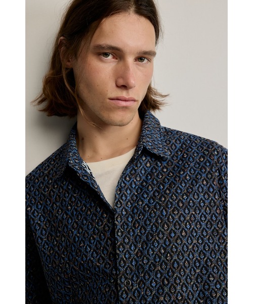 Desigual(デシグアル)の「エスニックチェック シャツ / 100%コットン(シャツ/ブラウス・メンズ・ブルー・XL/L/M/S)」の5枚目の写真