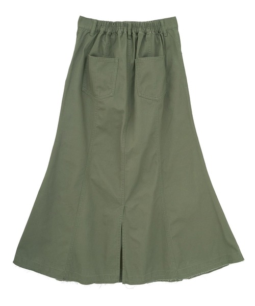 Green　Parks（グリーンパークス）の「チノマーメイドスカート（スカート・レディース・カーキ/ベージュ・M/L）」の11枚目の写真