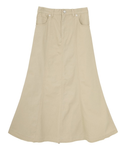 Green　Parks（グリーンパークス）の「チノマーメイドスカート（スカート・レディース・カーキ/ベージュ・M/L）」の18枚目の写真