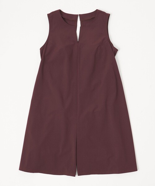 green label relaxing(グリーンレーベルリラクシング)の「Aライン オールインワン スイムウェア / 水着(水着・レディース・ブラック/ダークグレー/ダークブラウン・FREE)」の7枚目の写真