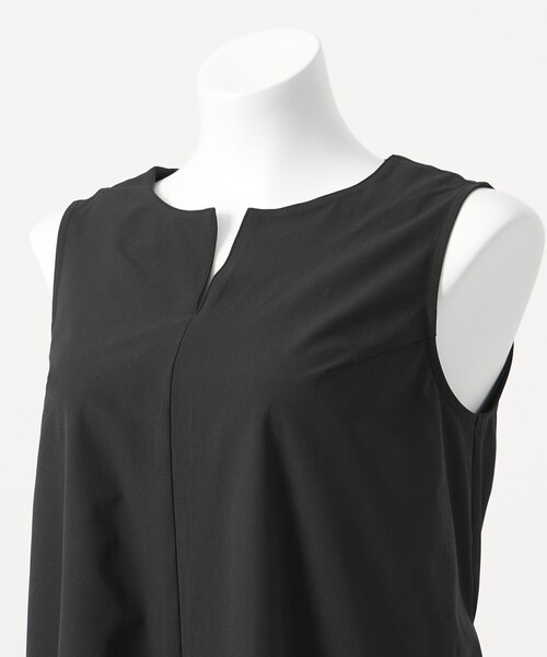 green label relaxing(グリーンレーベルリラクシング)の「Aライン オールインワン スイムウェア / 水着(水着・レディース・ブラック/ダークグレー/ダークブラウン・FREE)」の21枚目の写真