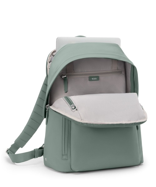 TUMI（トゥミ）の「VOYAGEUR 「ホールジー」バックパック（A4/PC14インチまで対応）（バックパック/リュック・レディース・グリーン系その他・FREE）」の4枚目の写真