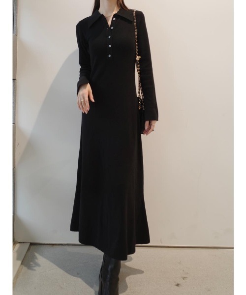 amel(エイメル)の「ポロネックスリットスリーブドレス / ブラック(ワンピース・レディース・ブラック・FREE)」の17枚目の写真