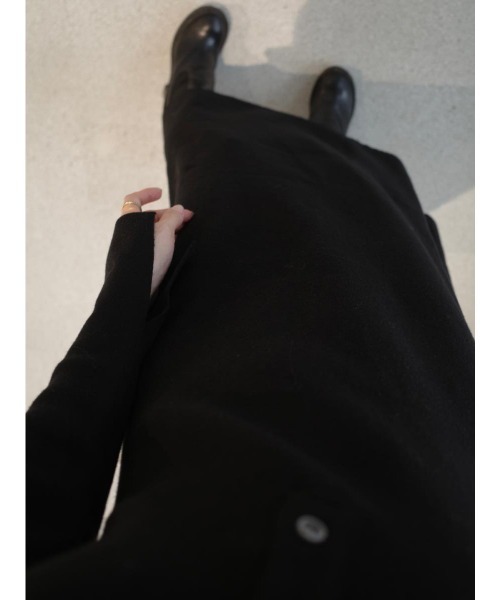 amel(エイメル)の「ポロネックスリットスリーブドレス / ブラック(ワンピース・レディース・ブラック・FREE)」の9枚目の写真