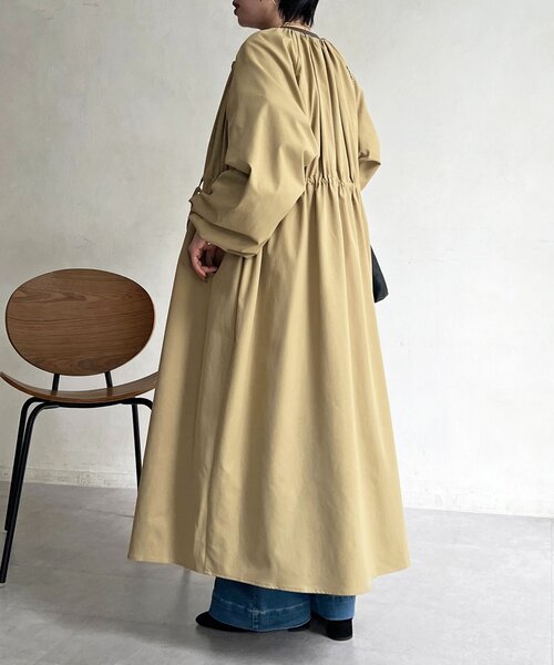 un dix cors（アンディコール）の「ドロストコート（その他アウター・レディース・チャコールグレー/ベージュ/カーキ・FREE）」の20枚目の写真