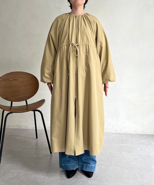 un dix cors（アンディコール）の「ドロストコート（その他アウター・レディース・チャコールグレー/ベージュ/カーキ・FREE）」の11枚目の写真