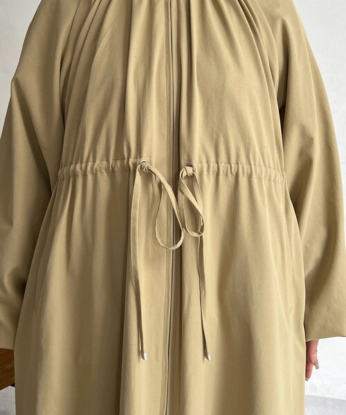 un dix cors（アンディコール）の「ドロストコート（その他アウター・レディース・チャコールグレー/ベージュ/カーキ・FREE）」の8枚目の写真