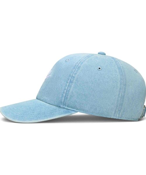 NIKE（ナイキ）の「ナイキ クラブ キッズ アンストラクチャード デニム キャップ / Nike Club Kids' Unstructured Denim Cap IO8231-429 Aegean Storm（キャップ・キッズ・グレイッシュブルー・ONE SIZE）」の5枚目の写真