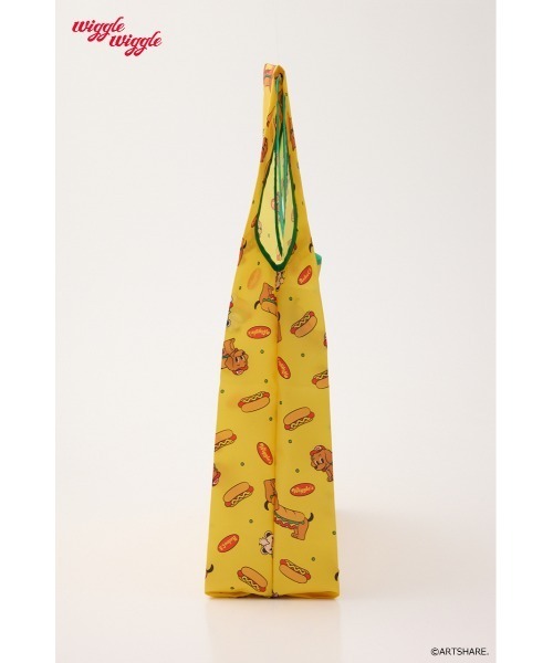 RODEO CROWNS WIDE BOWL（ロデオクラウンズワイドボウル）の「(wiggle wiggle)パターンエコバッグ（エコバッグ/サブバッグ・レディース・イエロー系その他/ホワイト系その他/ブルー系その他/グリーン系その他・FREE）」の20枚目の写真
