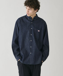 DANTON | DANTON | デニムダンガリー ボタンダウン長袖シャツ MEN(シャツ/ブラウス)