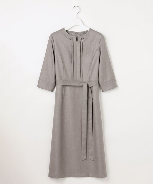 J.PRESS Ladies（J.プレス レディス）の「【定番人気・セットアップ対応】OXIJEWEL ストレッチ ワンピース（ワンピース・レディース・ネイビー系/ライトグレー系・XS）」の12枚目の写真