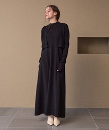 MIELI INVARIANT | Layer Cape Ensemble Dress(ワンピース)