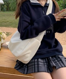 lulufa（ルルファ）の「ソフトレザー PUワンショルダーバッグ 通勤通学 新生活（ショルダーバッグ）」