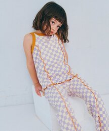 p.premier（ピードットプルミエ）の「配色メロウリブタンクトップ（タンクトップ）」