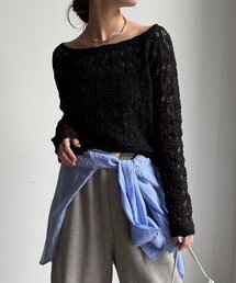 DouDou | レースオフショル(Tシャツ/カットソー)