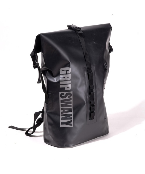 GRIP SWANY(グリップスワニー)の「【GSMB0037】 GS WATERPROOF ROLL TOP(バックパック/リュック・メンズ・カーキ/ブラック・FREE)」の2枚目の写真