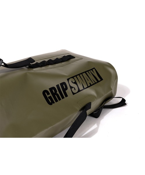 GRIP SWANY(グリップスワニー)の「【GSMB0037】 GS WATERPROOF ROLL TOP(バックパック/リュック・メンズ・カーキ/ブラック・FREE)」の5枚目の写真