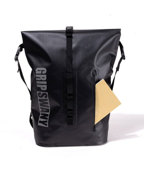 GRIP SWANY(グリップスワニー)の「【GSMB0037】 GS WATERPROOF ROLL TOP(バックパック/リュック・メンズ・カーキ/ブラック・FREE)」の9枚目の写真