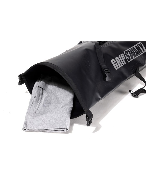 GRIP SWANY(グリップスワニー)の「【GSMB0037】 GS WATERPROOF ROLL TOP(バックパック/リュック・メンズ・カーキ/ブラック・FREE)」の12枚目の写真