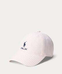 RLX GOLF（アールエルエックスゴルフ）の「ロゴ シアサッカー ボール キャップ（キャップ）」